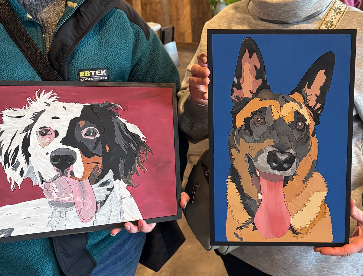Pet Portrait DIY Kit - Paint Your Own Pet Keepsake