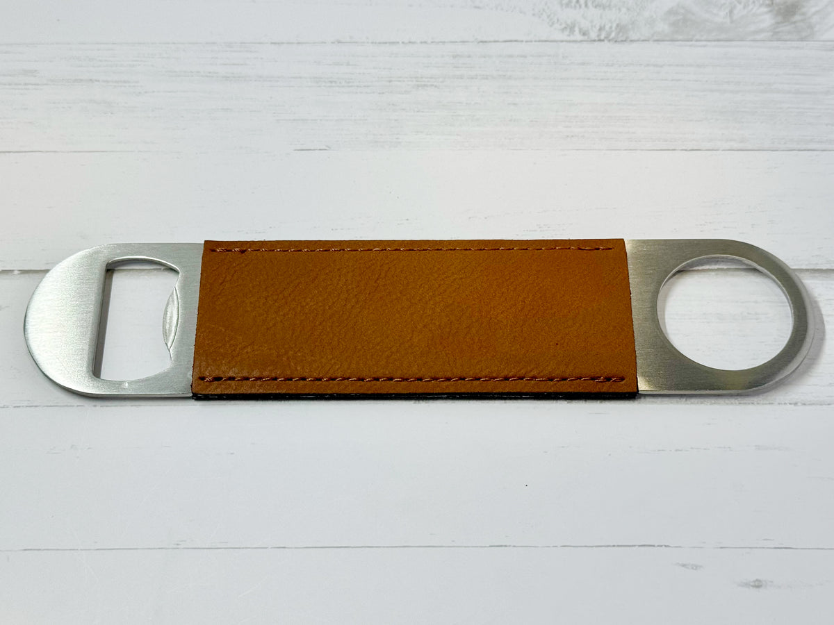 Dad Leather Bottle Opener